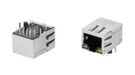 TMJ0277AHNL, Industrial Connector, 10/100 Base-T, PoE, RJ45, Socket, Right Angle, Ports - 1, , Taoglas