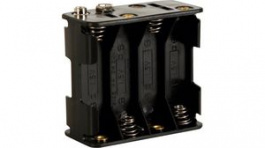 BH383B, Battery Holder Square 8x AA Snap-In, Velleman