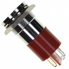 Q22F1CXXR12E, LED Indicator red 12 VDC, APEM