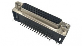 RND 205-01003, Socket D-Sub Connector, DB-44, PCB THT 90°, RND Connect