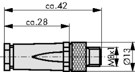 RSMC 3, Штекер M8, 3-штырьковый Число полюсов 3, Lumberg Automation (Belden brand)