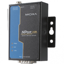 NPort 5130A-T, Serial Server 1x RS422/485, Moxa
