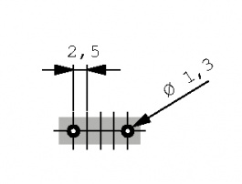 501, Панелька; Размер: BR1216,BR1220,BR1225,CL1220,CR1216; O:20мм, Keystone