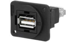 CP30208NX, USB Adapter in XLR Housing 2 x USB 2.0 A, Cliff
