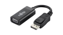 S26391-F6055-L280, Adapter, DisplayPort 1.2a - VGA, 180mm, Fujitsu