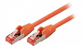 VLCP85221O100, Patch cable CAT6 S/FTP 10 m Orange, Valueline