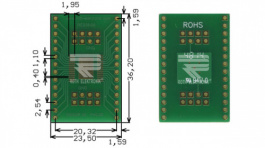 RE938-06, Prototyping board FR4 Epoxide + chem. Au, Roth Elektronik