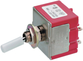 P2021, Miniature Toggle Switch, On-Off, Soldering Lugs, NKK Switches (NIKKAI, Nihon)