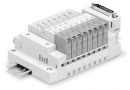 SS5V1-16FD1-06B-C6, Multi-Terminal Plate, 6, 220 L/min, SMC PNEUMATICS