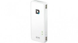 DIR-510L, WLAN Portable Wi-Fi Router and Charger, 802.11ac/n/b/g/a, 750Mbps, D-Link