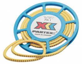 PA-10003SV40.X [500 шт], Cable Markers, 'X', Partex