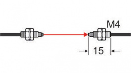 FT-40, Датчик: световодный; Дальность: 0?1200мм; IP67; -55?80°C, Panasonic
