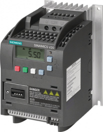 6SL32105BE222CV0, Frequency converter SINAMICS V20 2.2 kW, Siemens