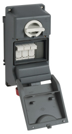 TM 1693 SIS, TM.. SIS/KSIS, sockets, interlocked socket-outlets, CH 10x38 fuse carrier, ILME