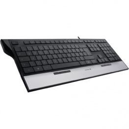 JK-0100SF, EASYHUB corded multimedia keyboard SV FI USB, Cherry