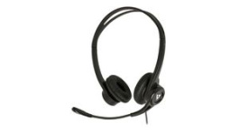 HU311-2EP, Headphones, On-Ear, USB, Black, V7