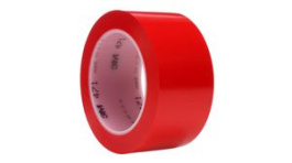 471R50 [33 м], Vinyl Tape 471F, 50mm x 33m, Red, 3M