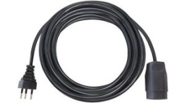 1160432015, Extension Cable H05VV IP20 PVC 10m 1x Type J (T13) - Type J (T12), Brennenstuhl
