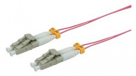 21.15.9263, Fibre Optic Cable 50/125 um OM4 Duplex LC - LC 3m, Roline