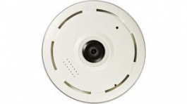 IPCMP20CWT, IP Security Panorama Camera White/Black 1280 x 960, Nedis (HQ)