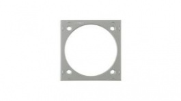 918252568, Wall Socket Spacer Ring Matte INTEGRO Wall Mount 59.3 x 59.3mm Chrome, Berker