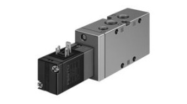 MVH-5-1/4-B, Solenoid Valve, G1/4", 5/2, 2 ... 10bar, Festo