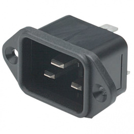 PX0596/63, Разъем: питания AC; IEC 60320; C20 (I); гнездо; "папа"; 16А; 250ВAC, Bulgin