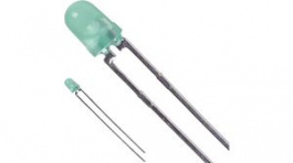 5219210F, LED 3 mm round Green, Dialight