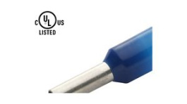 RND 465-00539 [100 шт], Bootlace ferrule 2.5 mm2 blue 18 mm pack of 100 pieces, RND Connect