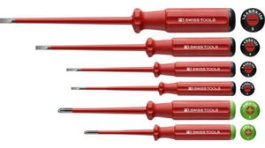 PB 5543.SL CN, Classic VDE Insulated Screwdriver Set Pozidriv/Slotted 6pcs., PB Swiss Tools