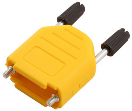 DPPK37-Y-K, D-Sub plastic hood 37P, Encitech Connectors
