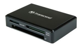 TS-RDC8K2, Memory Card Reader, SD/CompactFlash/microSD, USB 3.1, UHS-I, Transcend