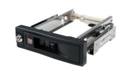 HSB100SATBK, 5.25" Trayless Hot Swap Mobile Rack for 3.5" Hard Drive, StarTech.com