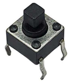 RND 210-00190, PCB Tactile Switch , 50 mA, 12 VDC, RND Components