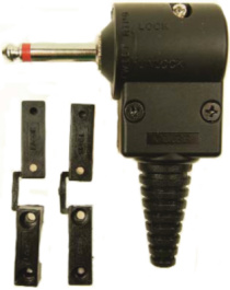 CL2076, Вилка; Jack 6,3мм; mono; угловой 90°; Серия: Jumbo; 15мм, Cliff