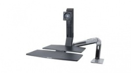 24-317-026, Desk Mount LCD Monitor Arm with Keyboard Tray, Ergotron