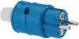 7370 Straight plug blue DE