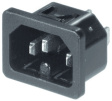 6110.4325 Flush-type device plug C16 Snap-in