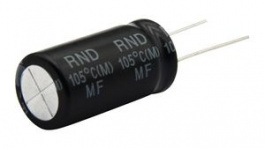 RND 150KMF050M101G13S, Radial Electrolytic Capacitor 100uF 20% 50VDC, RND Components