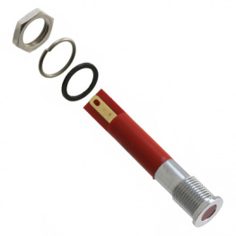 Q8F1CXXR24E, LED Indicator red 24 VDC, APEM