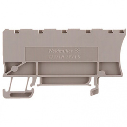 ZAP/TW ZPW 1,5, End cover 38.35 x 5.08 x 67.8 mm beige, Weidmuller