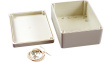 RP1240 Plastic enclosure, grey, 165 x 125 x 75 mm, Polycarbonate