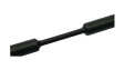 TCN20-2.4/0.8 PO-X BK 300 Low Heat-shrink tubing 3:1 2.4 mm x 0.8 mm Black