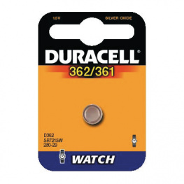 D 364, Button cell battery,&nbsp;&nbsp;Silver Oxide, 1.55 V, 19 mAh, Duracell