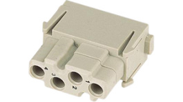 09140044512, Разъем: HDC; модуль; "мама"; PIN: 4; 50В; 500циклов; UL94V-0, Harting