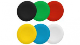ZBAF9, Pushbutton Cap Set Black/Blue/Green/Red/White/Yellow, SCHNEIDER ELECTRIC