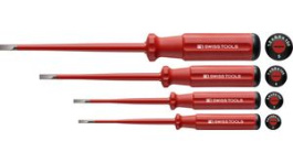PB 5538.CN, Classic VDE Screwdriver Set Slotted 5pcs., PB Swiss Tools