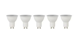 8714681449202 [5 шт], LED Bulb 5W 230V 2700K 370lm GU10 56mm, Pack of 5 pieces, Bailey