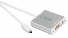 PROM251, Mini DisplayPort - DVI adapter Mini DisplayPort M - DVI F m, PROFIGOLD