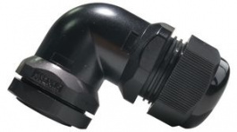 RND 465-00882, Bend Cable Gland, M32 x 1.5, Nylon, Black, IP68, RND Components